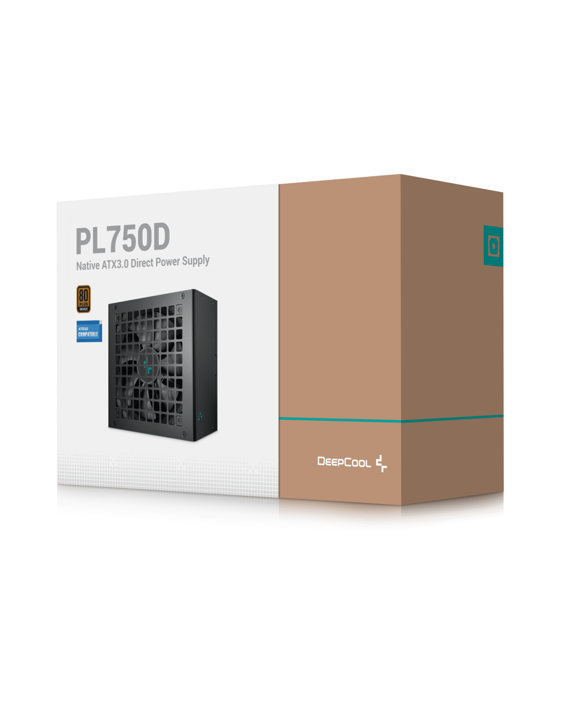 ALIMENTATORE PC GAMING DEEPCOOL 750W PL750D-FC0B-EU-V2 80+ BRONZE