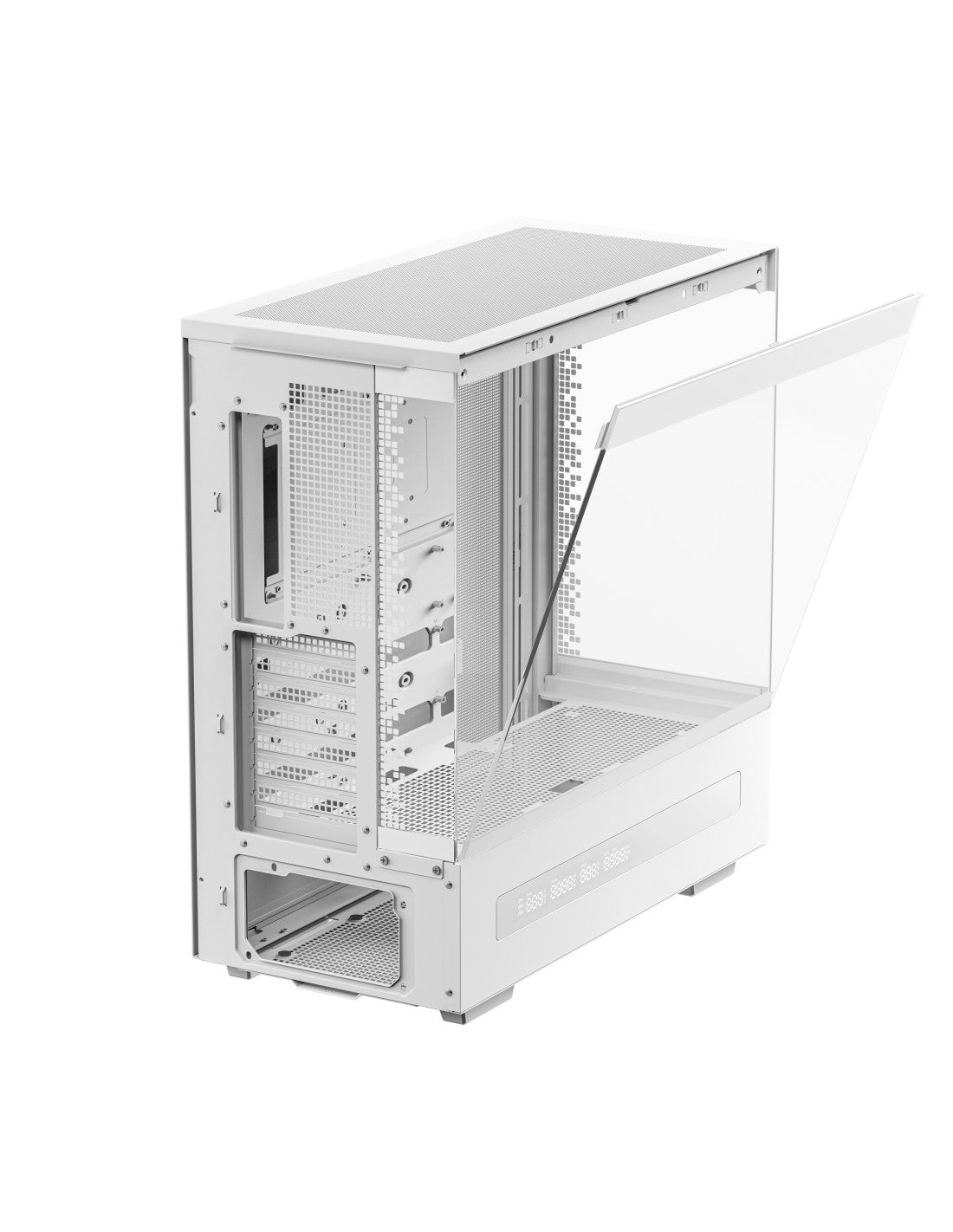 CASE DEEPCOOL MID TOWER CH690 DIGITAL WHITE 2 PANNELLI VETRO PN:R-CH690-WHNNA0D-G-1