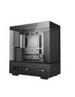 CASE DEEPCOOL MID TOWER CH690 DIGITAL BLACK 2 PANNELLI VETRO