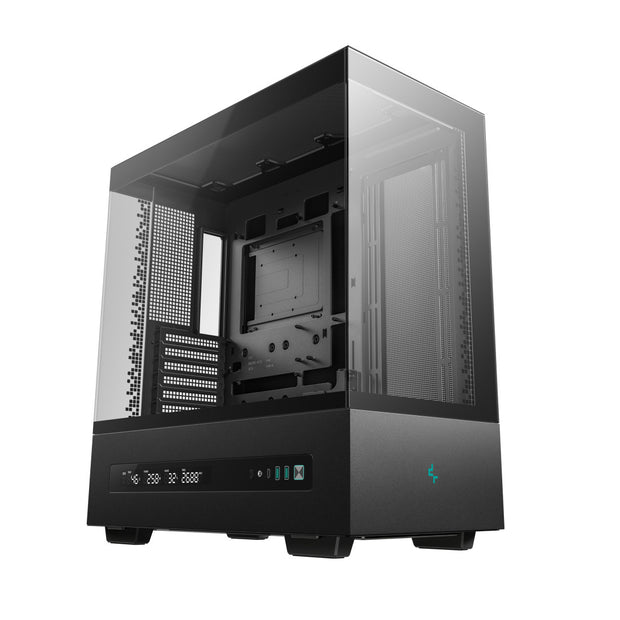 CASE DEEPCOOL MID TOWER CH690 DIGITAL BLACK 2 PANNELLI VETRO