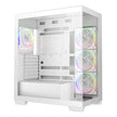 CASE PC CG580 BIANCO 2 PANNELLI VETRO E 4 FAN ARGB DEEPCOOL