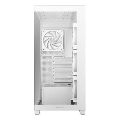 CASE PC CG580 BIANCO 2 PANNELLI VETRO E 4 FAN ARGB DEEPCOOL