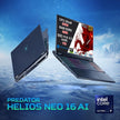 NOTEBOOK ACER PREDATOR HELIOS NEO 16, ULTRA 9 275HX, RAM 32GB DDR5, SSD 1TB SSD, NVIDIA GEFORCE  RTX 5060 8GB GDDR7, DISPLAY 16.0 WQXGA 180HZ,TASTIERA RGB, WIFI 6E, WIN11, PN:NH.QVQET.004