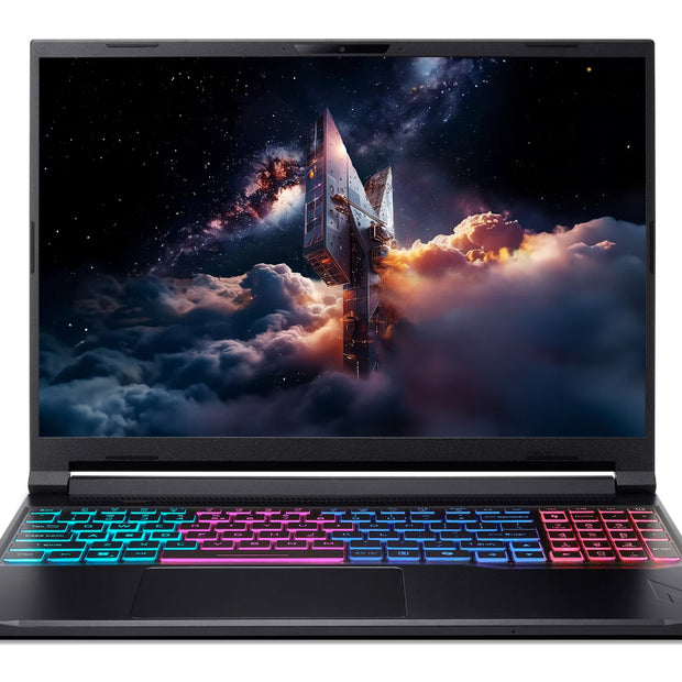 NOTEBOOK ACER NITRO V16S RYZEN AI 7 350 32GB RAM DDR5 1TB SSD RTX 5060 8GB GDDR7 16" IPS WQXGA 180HZ W11 HOME TASTIERA RETROILLUMINATA RGB PN:NH.QXPET.002