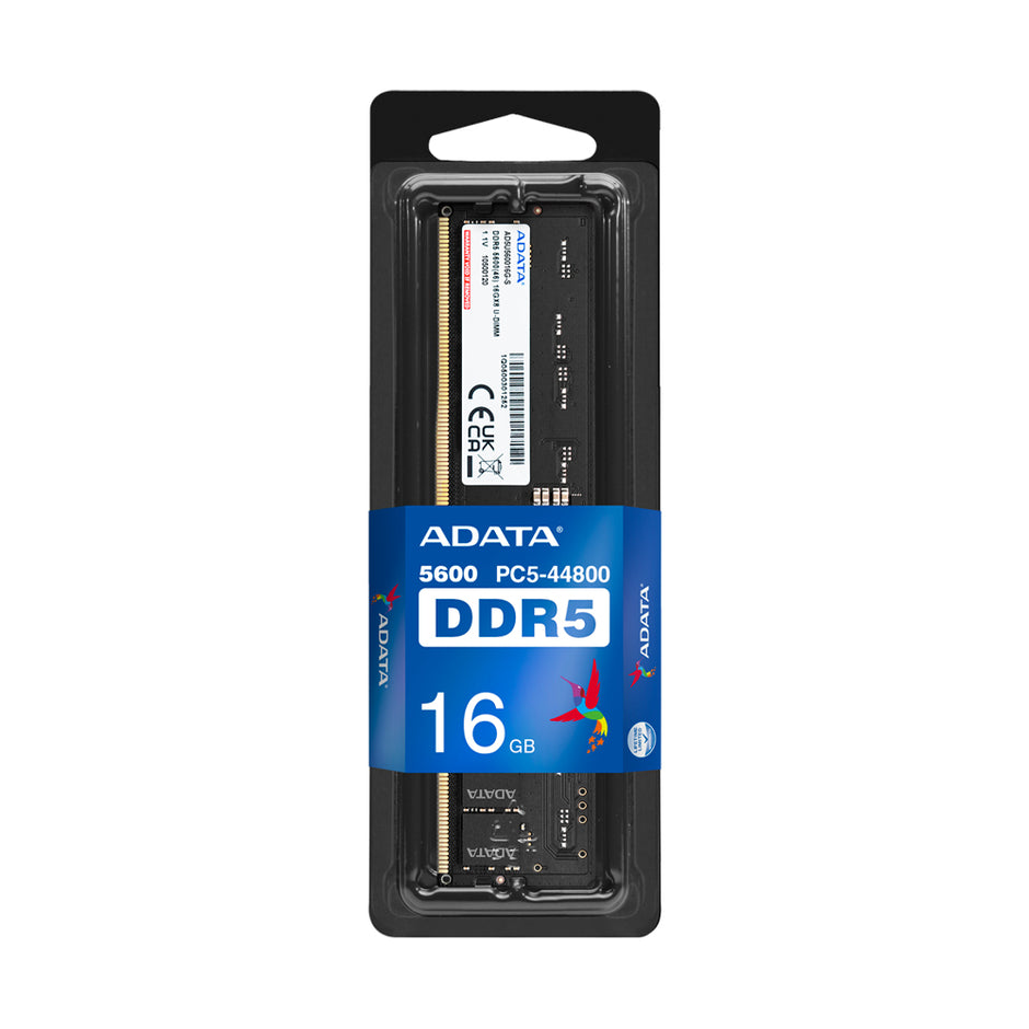 DDR5 16GB 5600MHZ ADATA PN:AD5U560016G-S