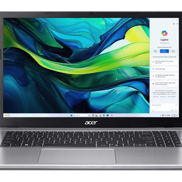 NOTEBOOK ACER ASPIRE GO 15, AMD RYZEN 7 5825U, 16GB RAM DDR4, 512GB SSD, 15.6" 60HZ FHD, W11 HOME, PN:NX.J7WET.008
