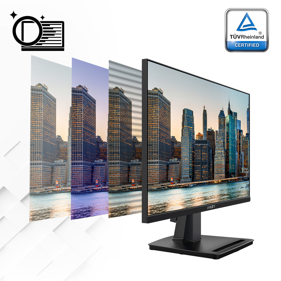 MONITOR MSI LED IPS 24.5 MP251 100 Hz Full HD 1ms HDMI VGA Multimediale Black