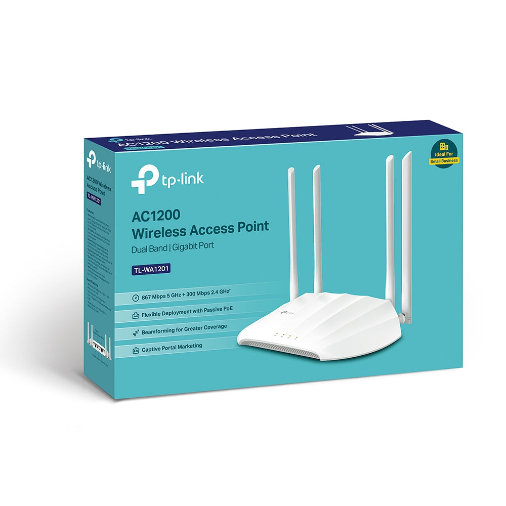 ACCESS POINT AC1200 2,4/5 GHZ WAVE2 GBLAN WA-1201 TP-LINK