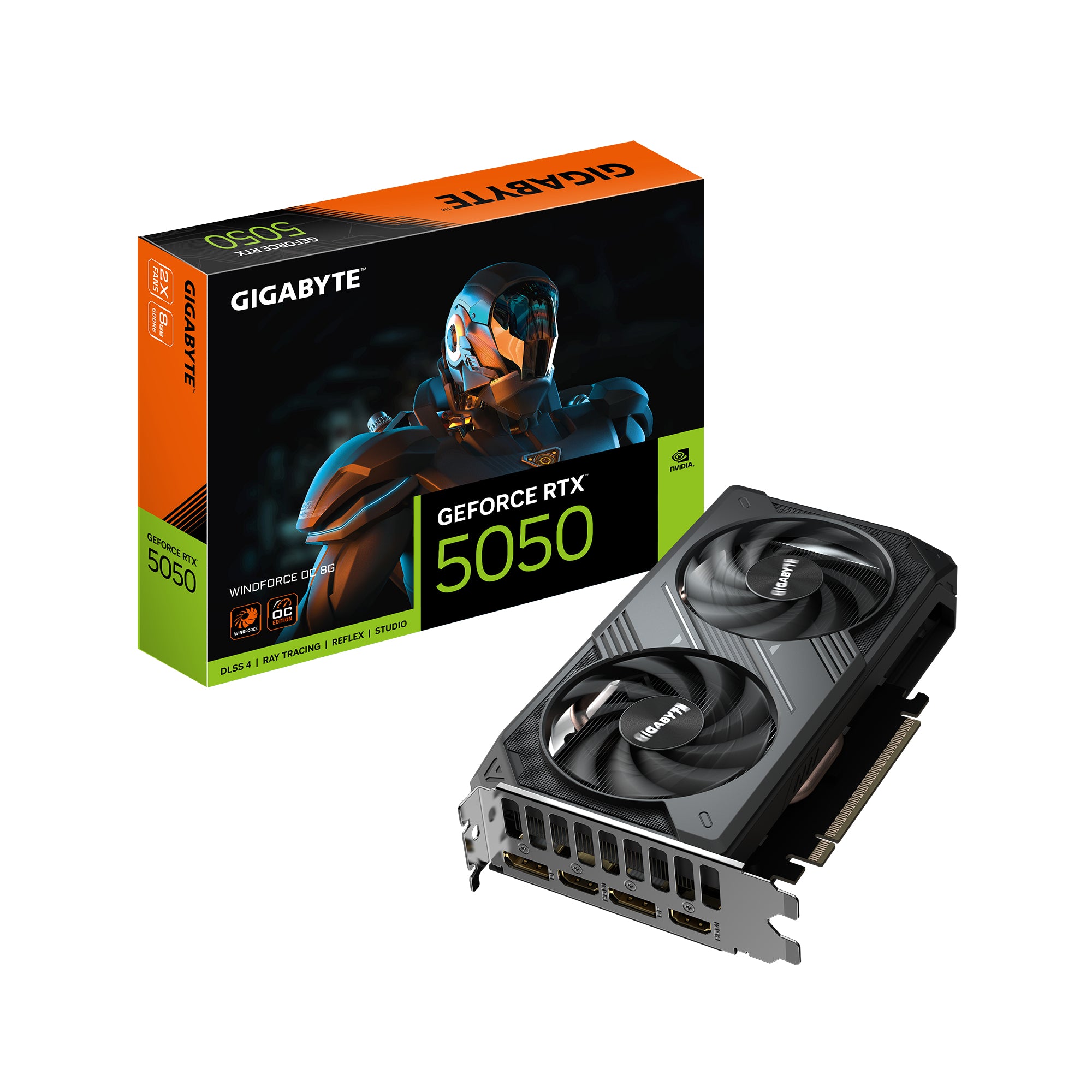 SCHEDA VIDEO RTX 5050 8GB WINDFORCE OC GIGABYTE