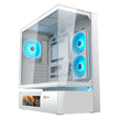 CASE COUGAR  M.TOWER WHITE CFV235 VISION 9.16'' TG 240 REV+120ARGB FAN RGB H.syNC LED S