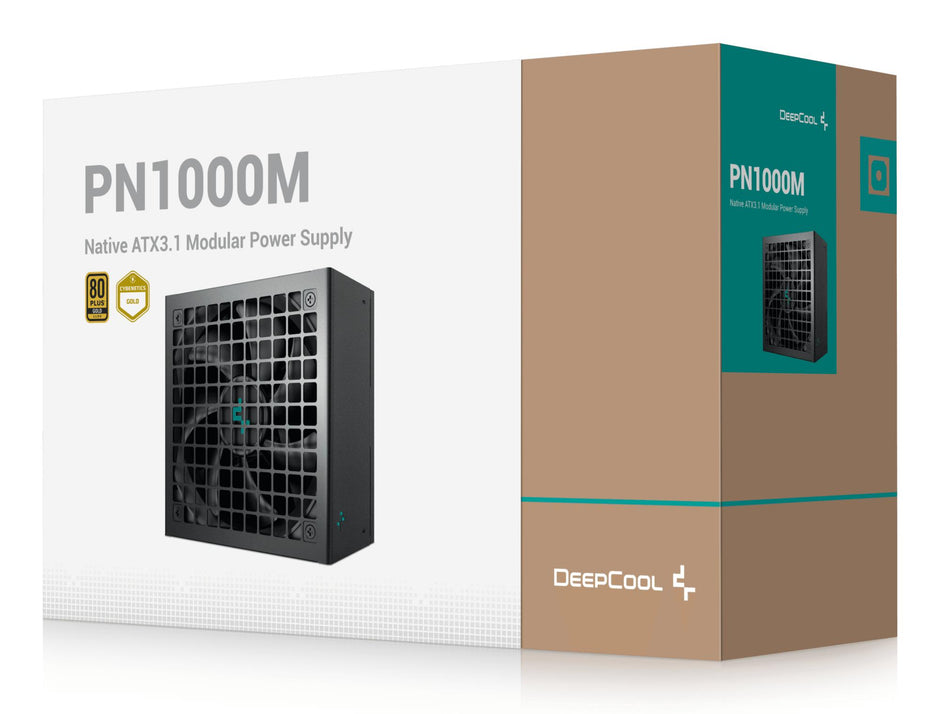 ALIMENTATORE PC DEEPCOOL 1000W PN1000-M GOLD ATX 3.1 MODULARE