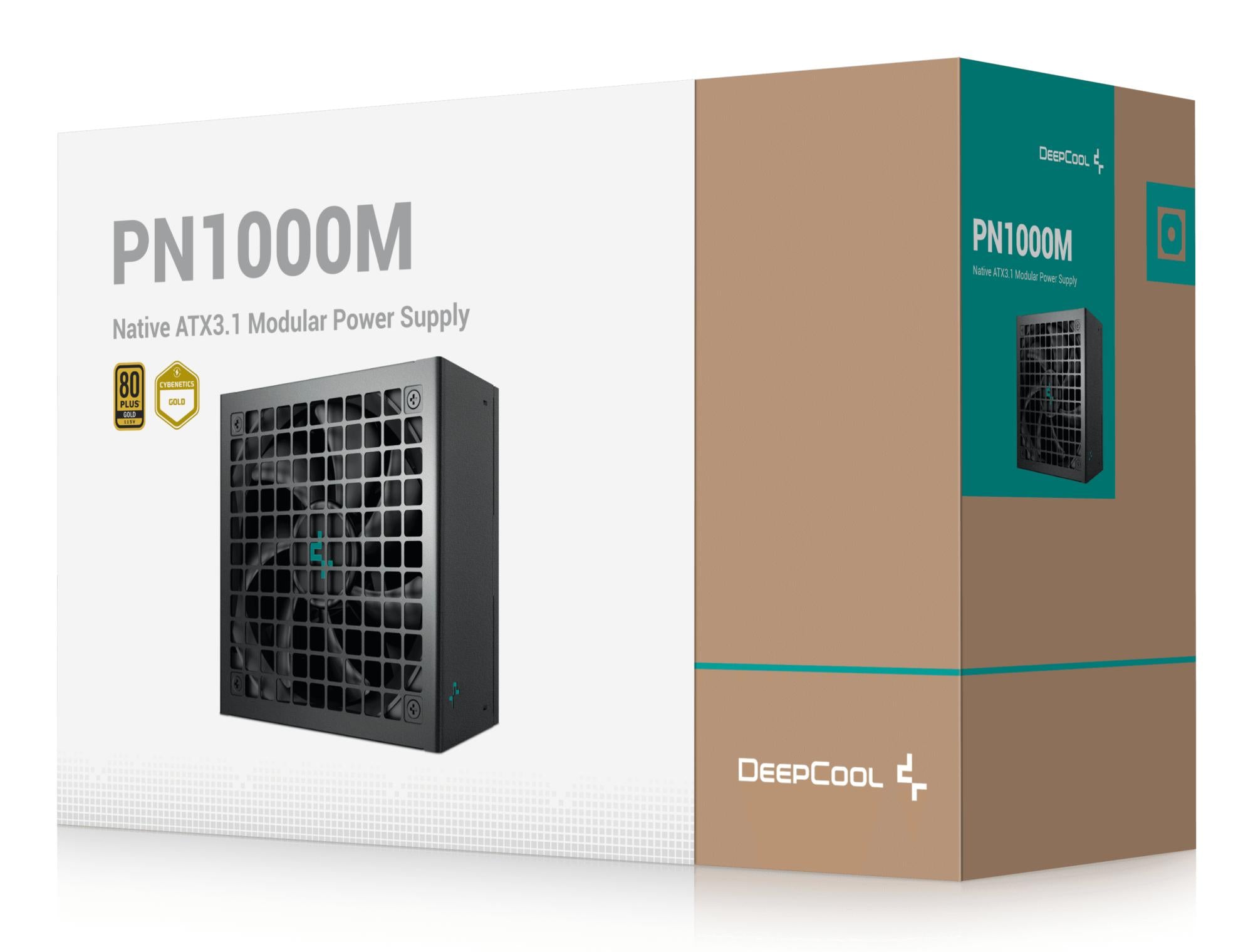ALIMENTATORE PC DEEPCOOL 1000W PN1000-M GOLD ATX 3.1 MODULARE