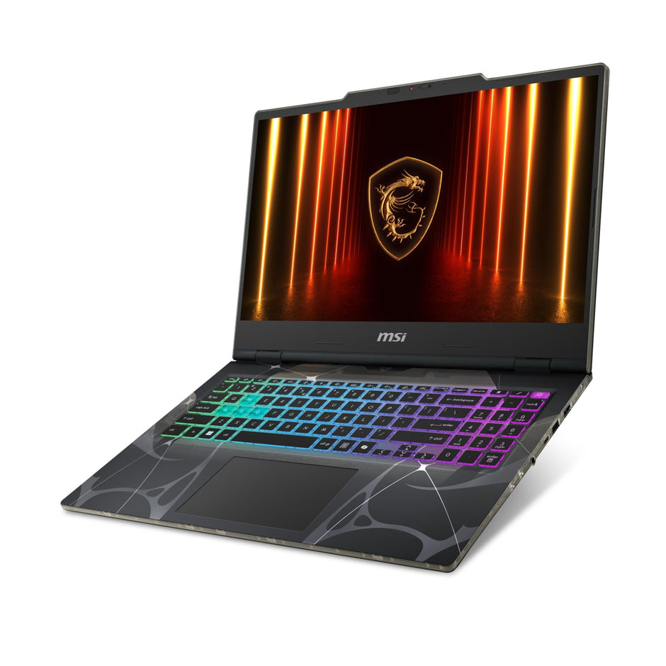 NOTEBOOK MSI CYBORG 15 CPU CORE 9 270H 16GB RAM DDR5 1TB SSD RTX 5060 8GB GDDR7 DISPLAY 15.6 IPS FHD 144HZ TASTIERA RETROILLUMINATA FREEDOS GRAY PN:B2RWFKG-1229XI