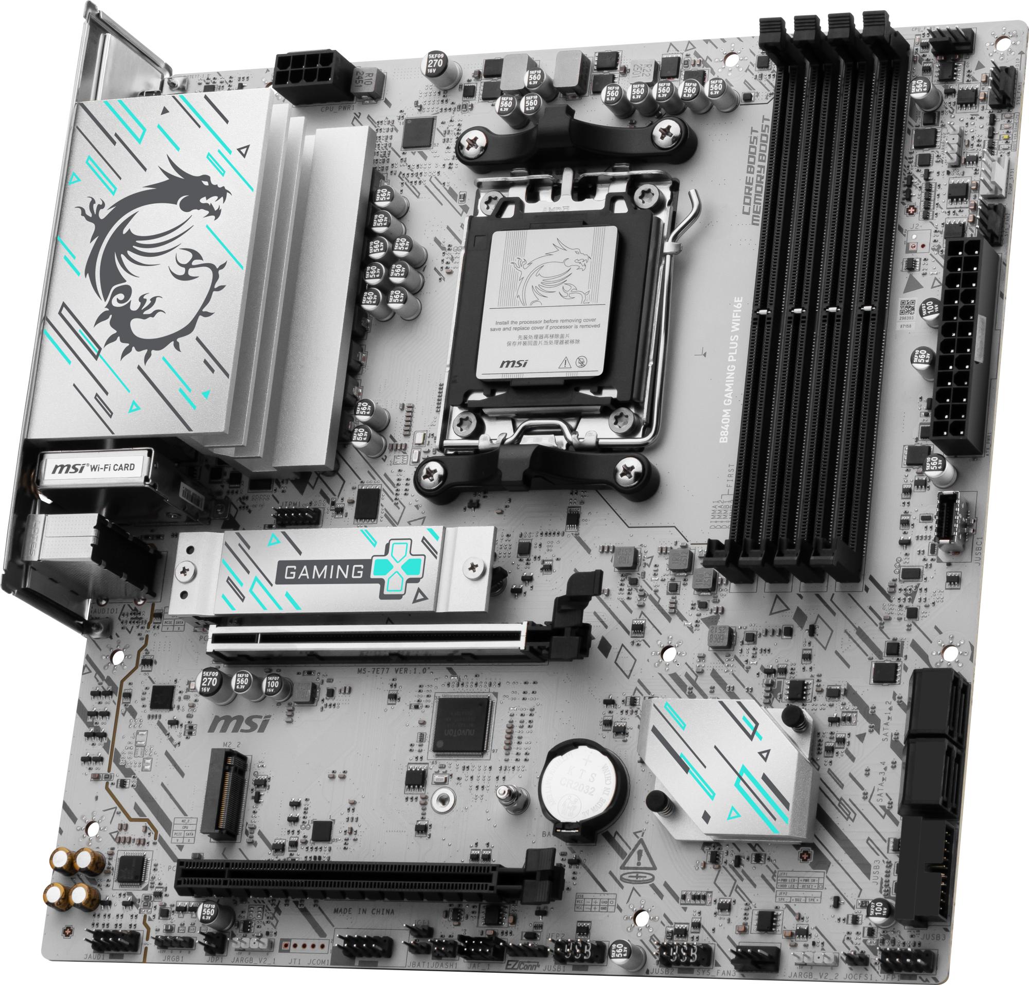 MOTHERBOARD MSI SK-AM5 B840M GAMING PLUS WIFI6