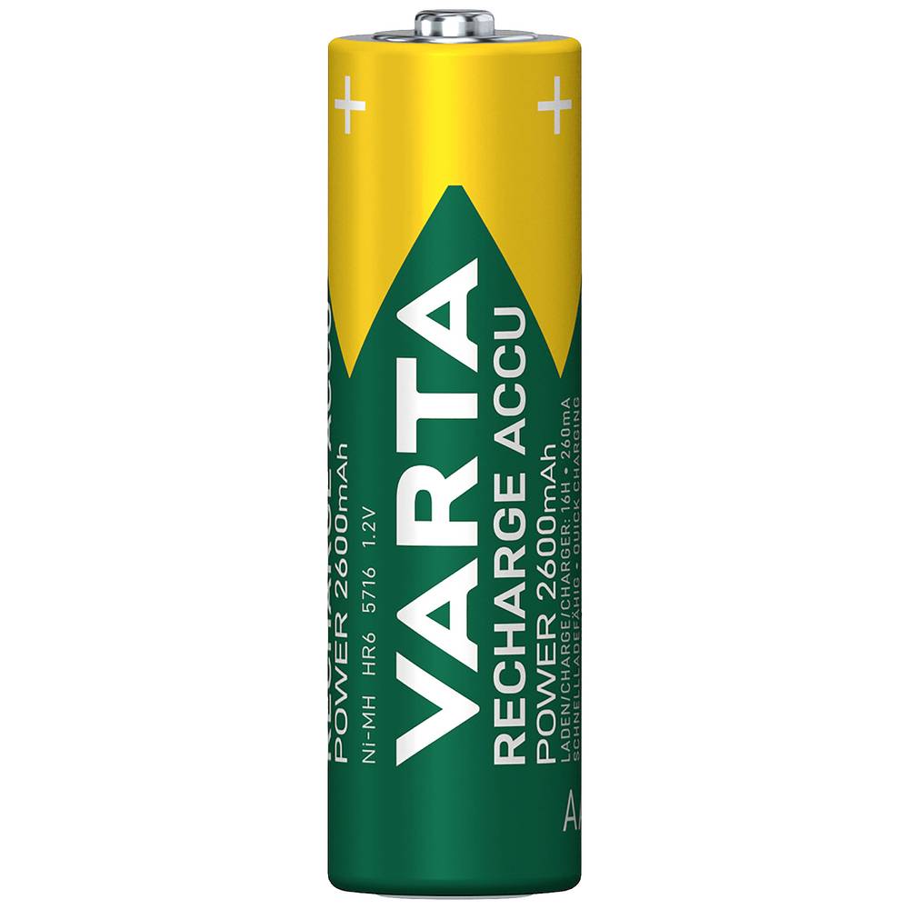 BATTERIA STILO RICARICABILE 2500MAH VARTA 4PZ