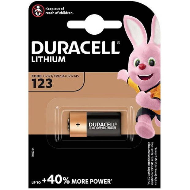 BATTERIA CR123 A LITIO 3V DURACELL