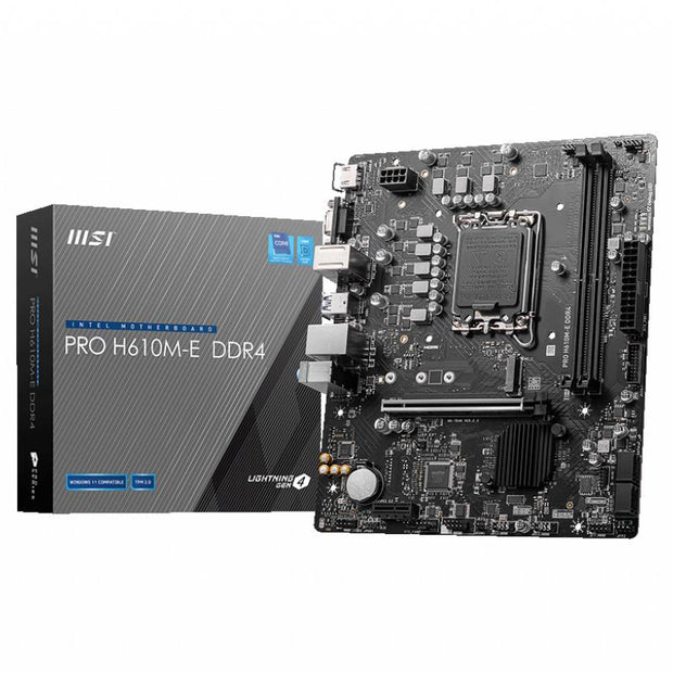 MOTHERBOARD MSI SK-1700 PRO H610M-E DDR4