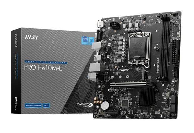 MOTHERBOARD MSI SK-1700 PRO H610M-E DDR5