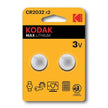 BATTERIA CR2032 A LITIO 3V KODAK CONF.2PZ