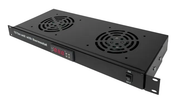 TERMOSTATO DIGITALE CON DUE VENTOLE RACK 19