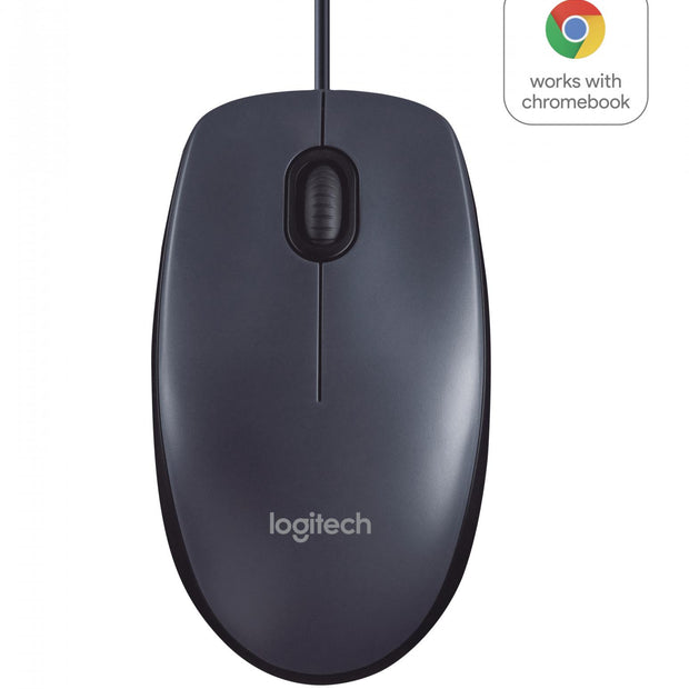 Logitech B100 Optical USB for Bus mouse Ambidestro USB tipo A Ottico 800 DPI