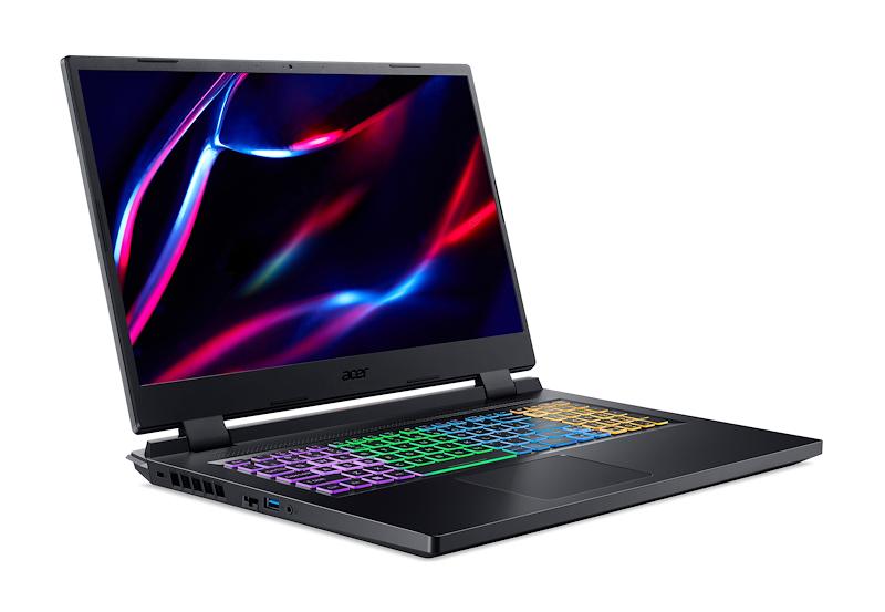 NOTEBOOK ACER NITRO 5,INTEL I9-12900H, 32GB DDR5 RAM, 1TB SSD, 17.3 FHD IPS,GEFORCE RTX 4060 8GB GDDR6, W11 HOME, TASTIERA RGB PN:NH.QLFET.00B