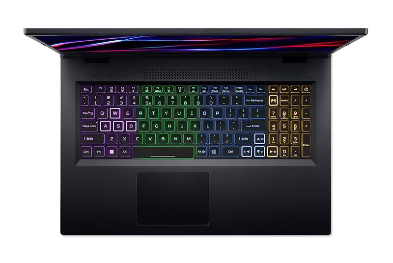 NOTEBOOK ACER NITRO 5,INTEL I9-12900H, 32GB DDR5 RAM, 1TB SSD, 17.3 FHD IPS,GEFORCE RTX 4060 8GB GDDR6, W11 HOME, TASTIERA RGB PN:NH.QLFET.00B