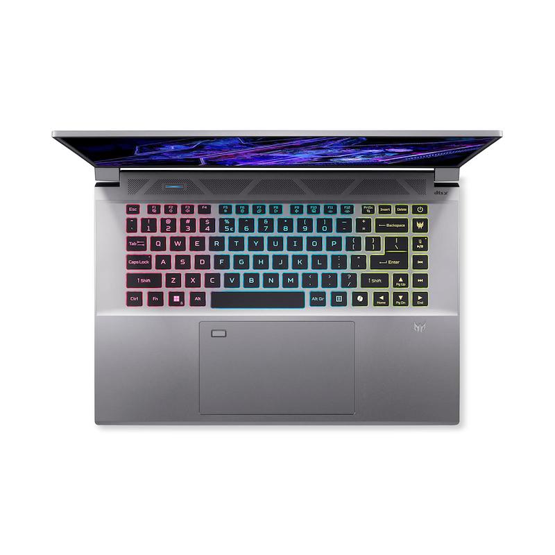 NOTEBOOK ACER PREDATOR TRITON NEO 16, INTEL ULTRA 9 185H,16GB DDR5 RAM, 1TB SSD, 16.0 WQXGA 240Hz, GEFORCE 4060 8GB GDDR6, FREEDOS, TASTIERA RGB. PN:NH.QSAET.001