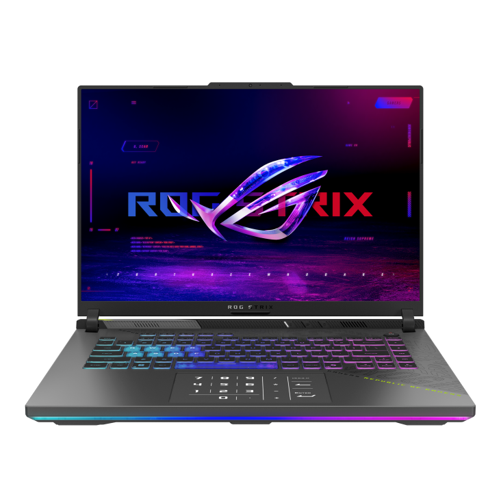 NOTEBOOK ASUS ROG STRIX G16 RYZEN 9 9955HX 16GB RAM DDR5 1TB SSD GEFORCE 5070 8GB GDDR7 DISPLAY 16.0 WQXGA IPS 165HZ WINDOWS 11 HOME PN:G614FP-RV074W