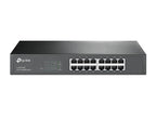 TP-LINK TL-SG1016D Non gestito Gigabit Ethernet (10/100/1000) Nero
