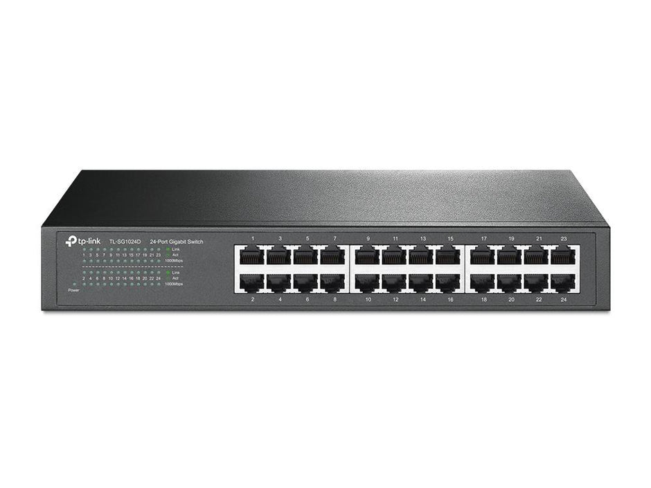 TP-LINK Switch 24-Porte Gigabit Desktop/Rackmount