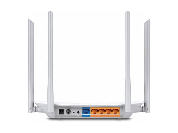 TP-LINK Archer C50 router wireless Fast Ethernet Dual-band (2.4 GHz/5 GHz) 4G Bianco