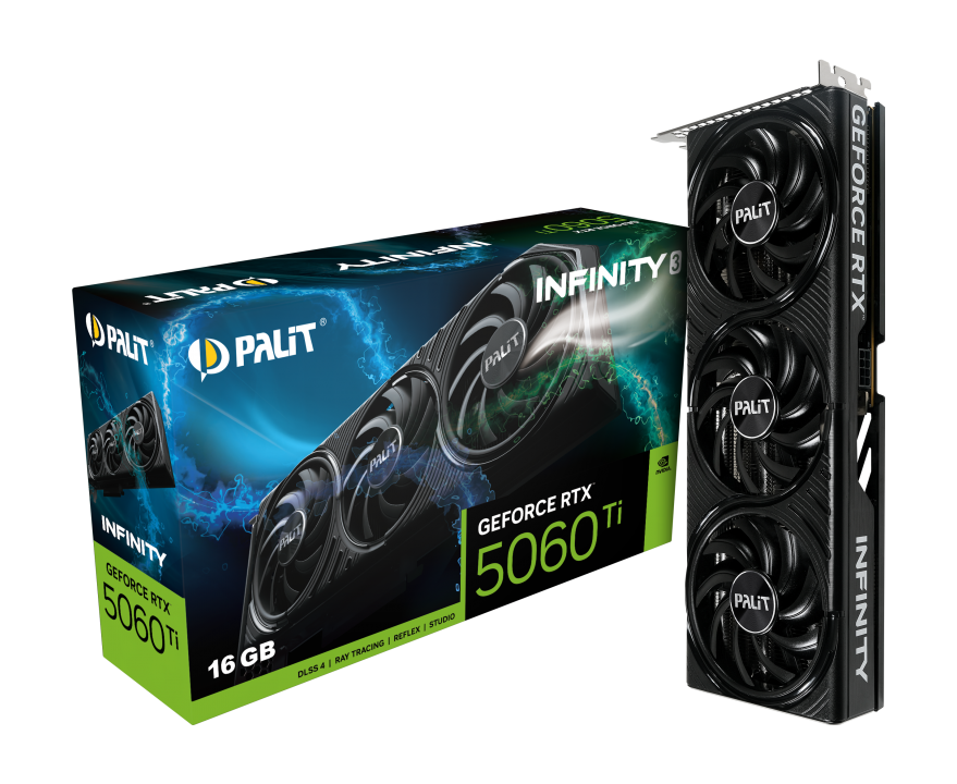 SCHEDA VIDEO RTX 5060TI 16GB INFINITY 3 PALIT
