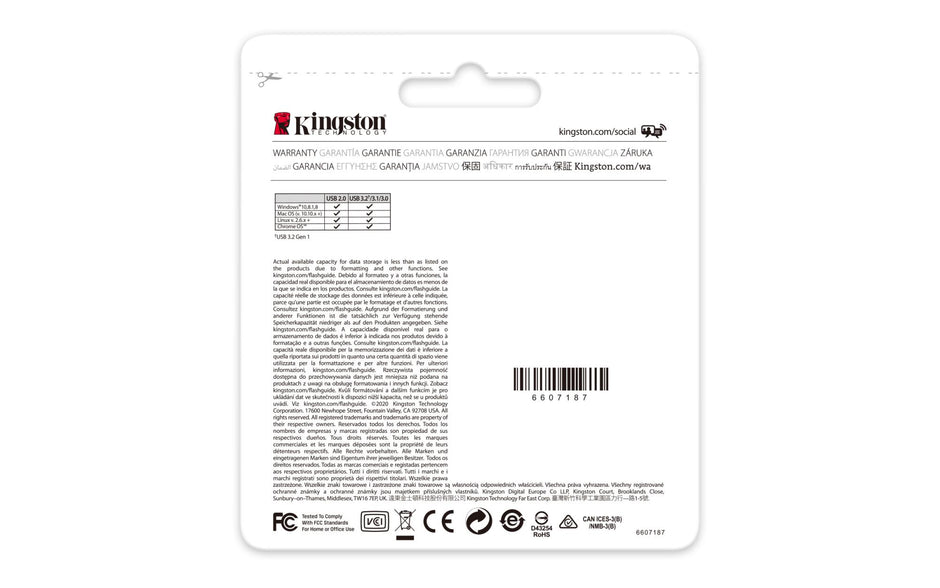 PEN DRIVE KINGSTON 64GB USB 3.2 DTX/64GB