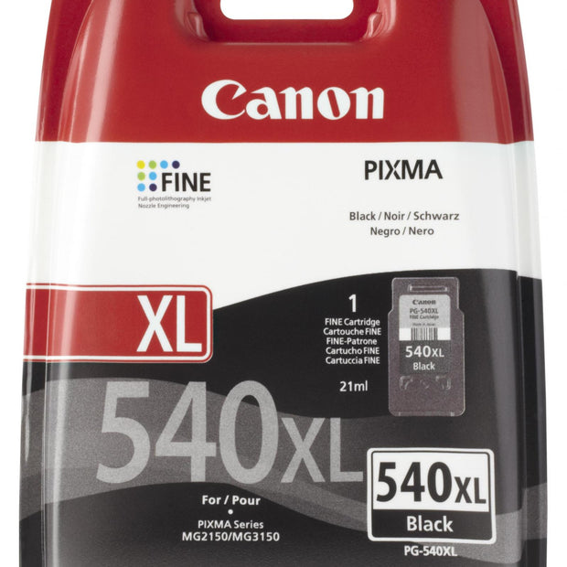 Canon PG-540 XL cartuccia d'inchiostro Originale Resa elevata (XL) Nero per foto