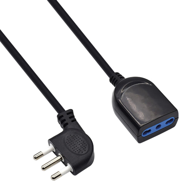 Ewent EW3811 prolunghe e multiple 3 m 1 presa(e) AC Interno Nero