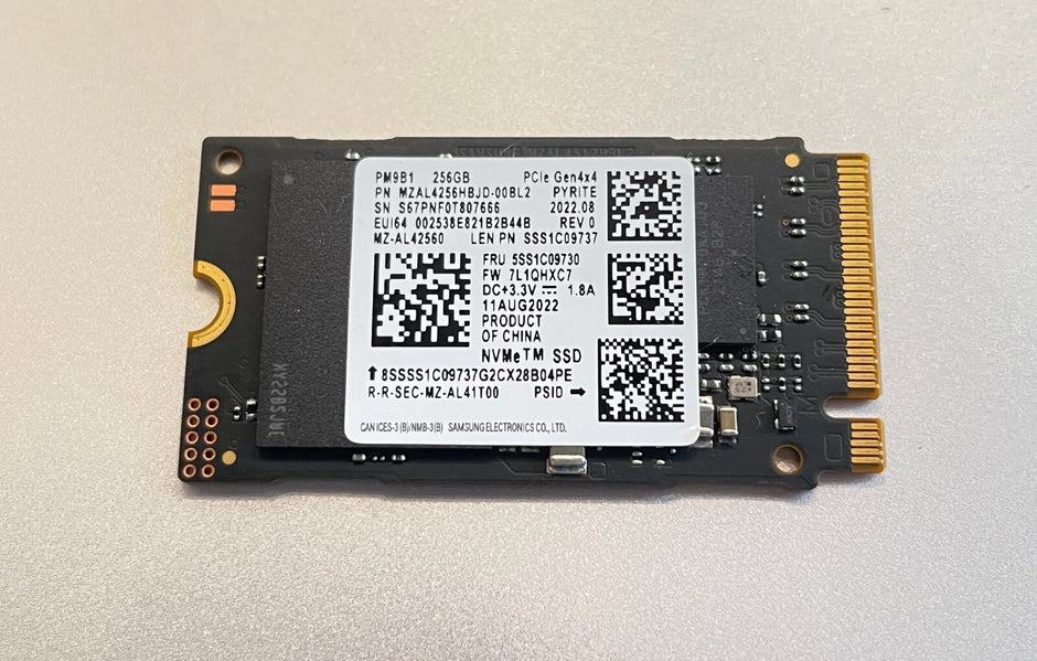 SSD INTERNO OEM M.2 256GB MINI NVME SAMSUNG PN:MZ-AL42560