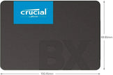 SSD INTERNO SATA3 2.5 240GB CRUCIAL PN:CT240BX500SSD1