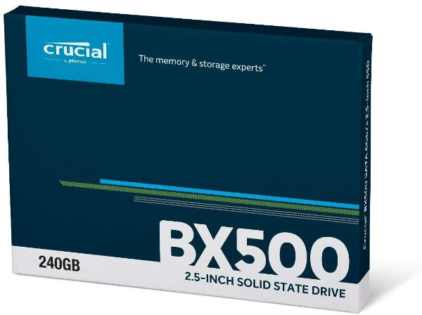 SSD INTERNO SATA3 2.5 240GB CRUCIAL PN:CT240BX500SSD1