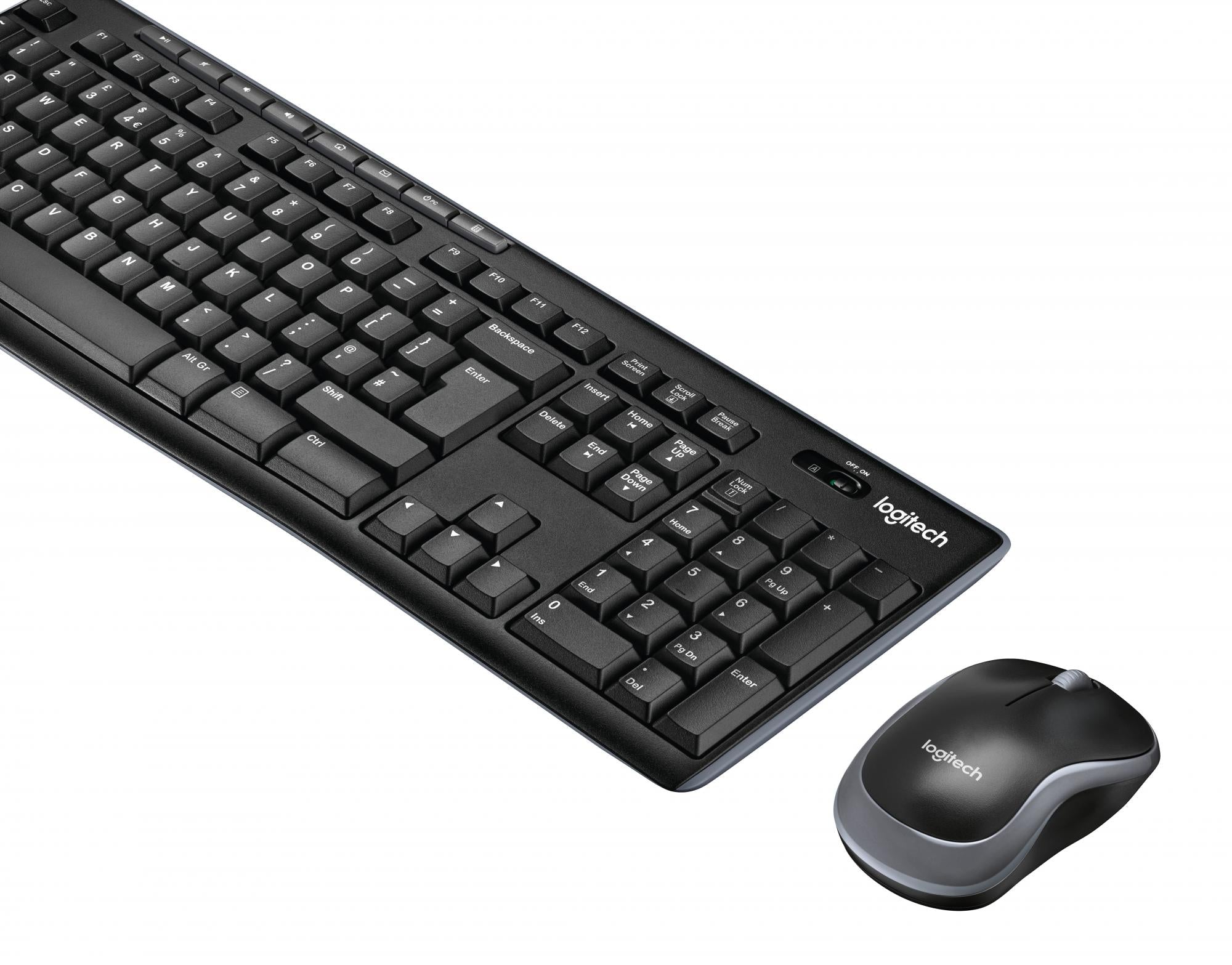 Logitech Wireless Combo MK270 tastiera USB QWERTY Italiano Nero
