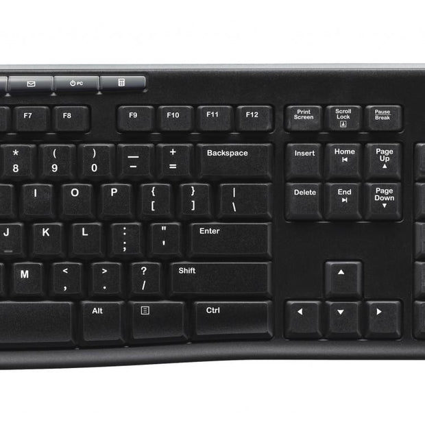 Logitech Wireless Combo MK270 tastiera USB QWERTY Italiano Nero
