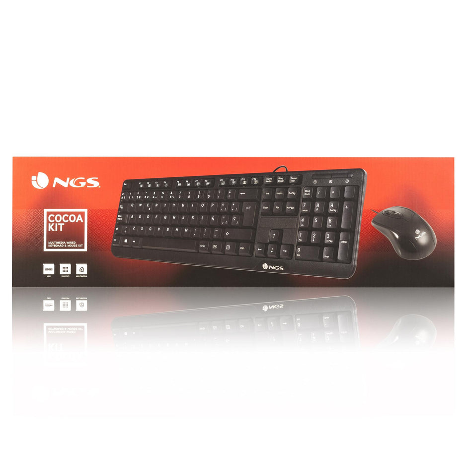 KIT TASTIERA E MOUSE NGS
