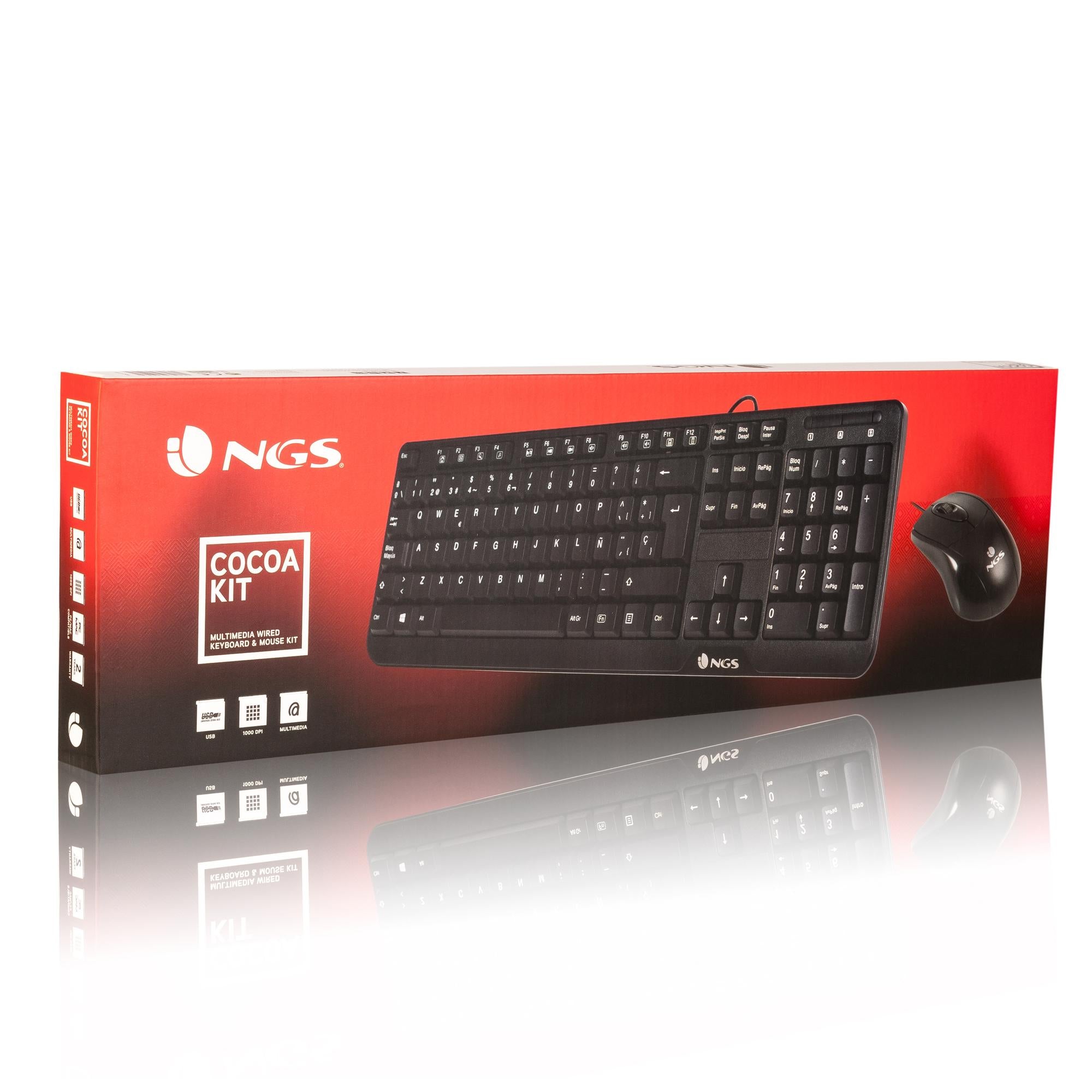 KIT TASTIERA E MOUSE NGS