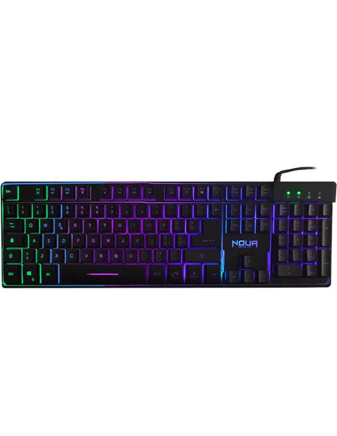 TASTIERA GAMING SEMI-MECCANICA RGB YELENA NOUA