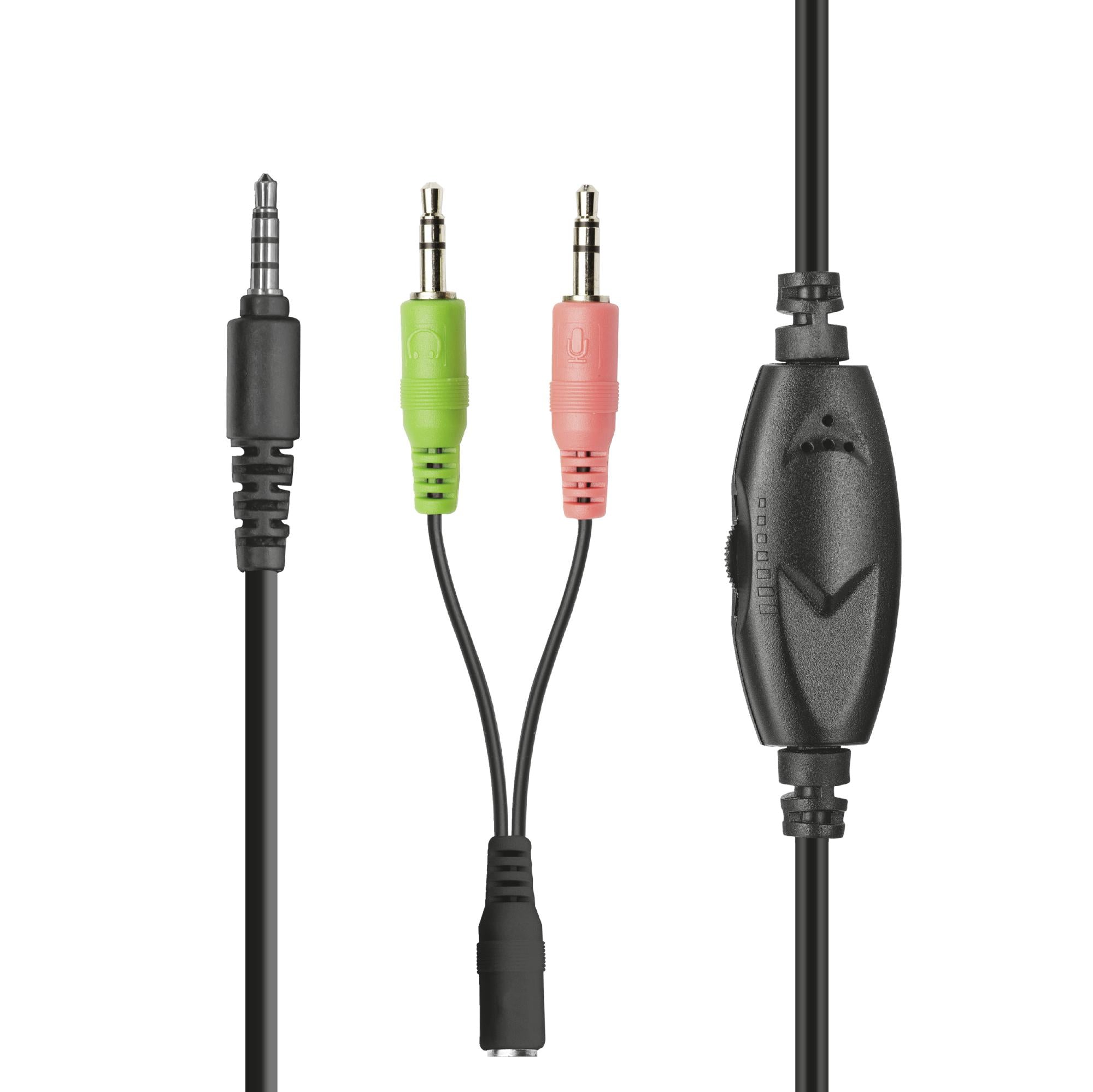 KIT TASTIERA MOUSE CUFFIE WEBCAM TRUST 24234
