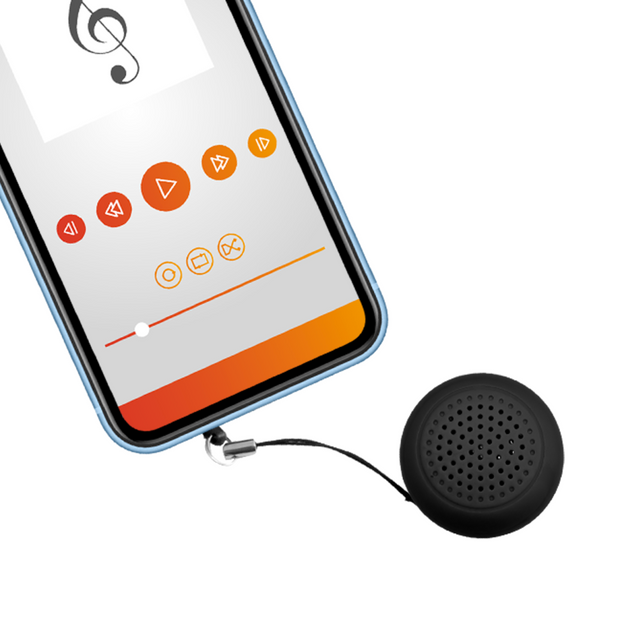 CASSE AUDIO BLACK MINI BLUETOOTH TECHMADE